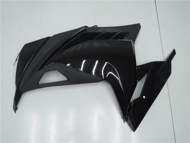 2013-2024 Glossy Black Matte Black Kawasaki Ninja 300 EX300R Motorcycle Fairings UK Stores