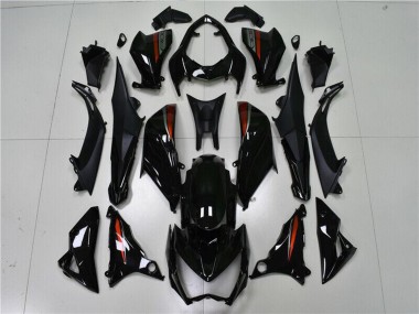 2013-2018 Glossy Black Red Silver Kawasaki Z800 Motorcycle Fairings UK Stores