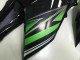2013-2018 Green Glossy Black Kawasaki Z800 Motorcycle Fairing UK Stores