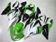 2013-2018 Green White Glossy Black Kawasaki ZX6R Motorcycle Fairings UK Stores