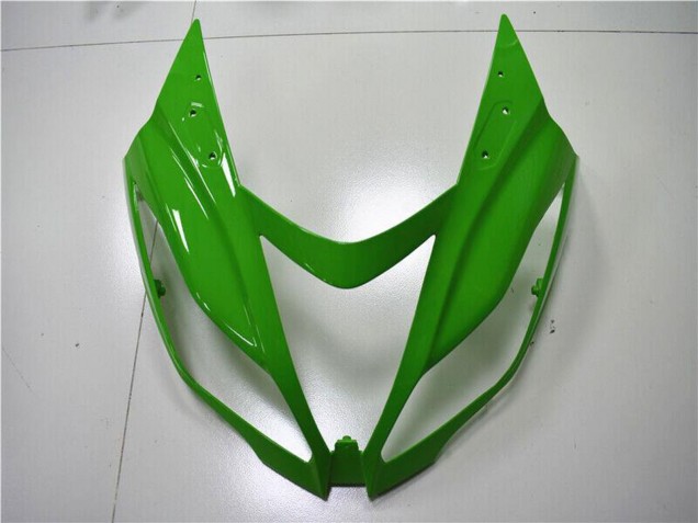 2013-2018 Green White Glossy Black Kawasaki ZX6R Motorcycle Fairings UK Stores