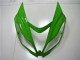 2013-2018 Green White Glossy Black Kawasaki ZX6R Motorcycle Fairings UK Stores