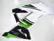 2013-2018 Green White Glossy Black Kawasaki ZX6R Motorcycle Fairings UK Stores