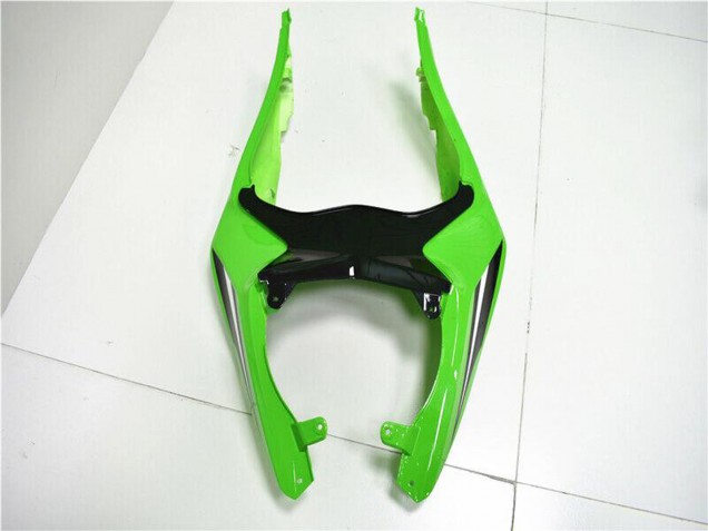 2013-2018 Green White Glossy Black Kawasaki ZX6R Motorcycle Fairings UK Stores