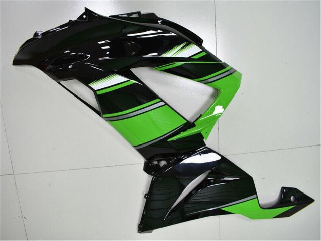 2013-2018 Green Glossy Black Kawasaki ZX6R Bike Fairings UK Stores