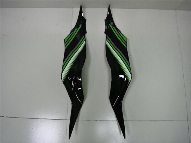 2013-2018 Green Glossy Black Kawasaki ZX6R Bike Fairings UK Stores