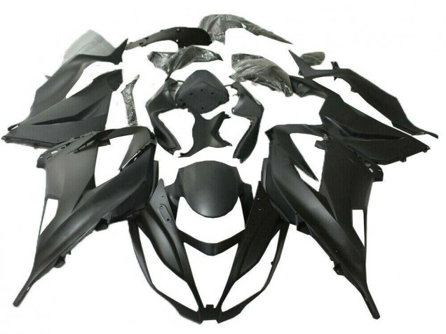 2013-2018 Matte Black Kawasaki ZX6R Motorcycle Fairing Kits UK Stores