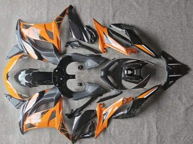 2017-2019 Orange Black Kawasaki EX650 Motorcycle Fairings UK Stores