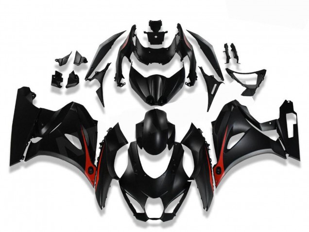 2017-2024 Black Red Suzuki GSXR 1000 Motorcycle Fairings UK Stores