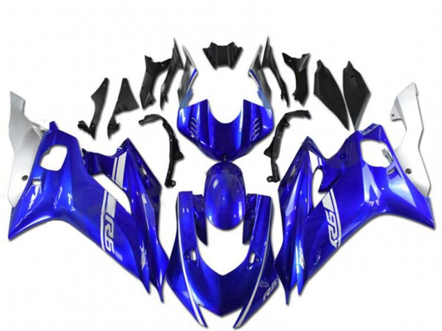 2017-2023 Blue Silver Yamaha YZF R6 Motorcycle Fairings UK Stores