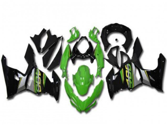 2018-2024 Green Black Grey Kawasaki EX400 Motorcycle Fairings UK Stores
