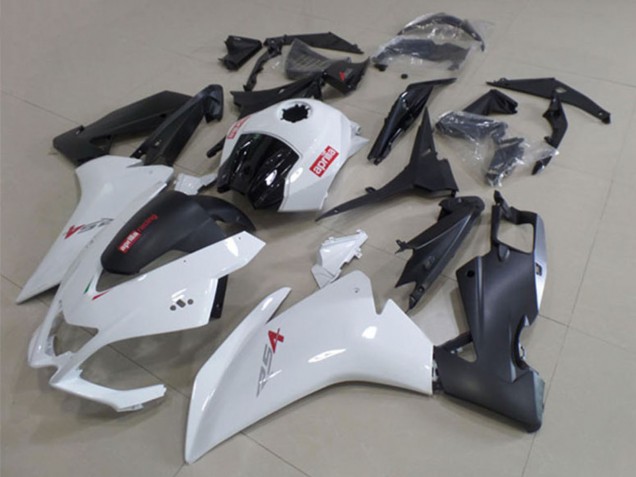 2012-2018 White Matte Black Aprilia RS4 50 125 Motorcycle Fairings UK Stores