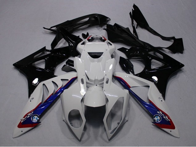 2009-2014 White Blue Glossy Black BMW S1000RR Motorcycle Fairings UK Stores