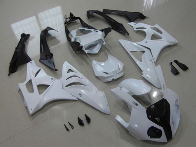 2009-2014 White BMW S1000RR Motorcycle Fairings UK Stores