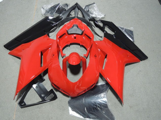 2007-2014 Red Black Ducati 1098 Motorcycle Fairings UK Stores