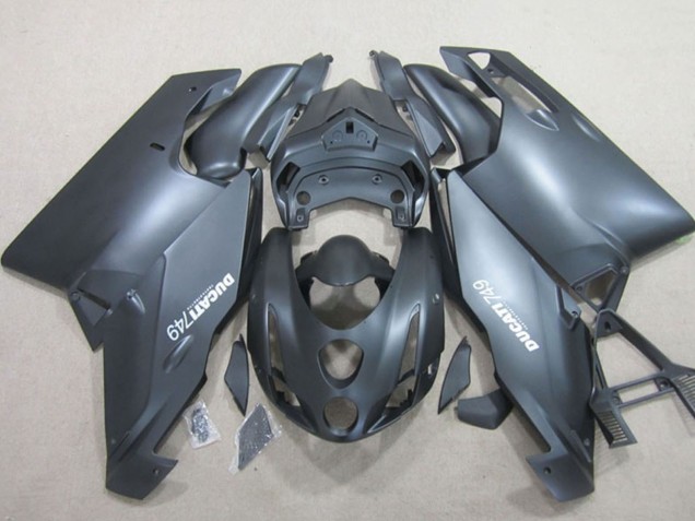 2003-2004 Matte Black Ducati 749 Motorcycle Fairings UK Stores