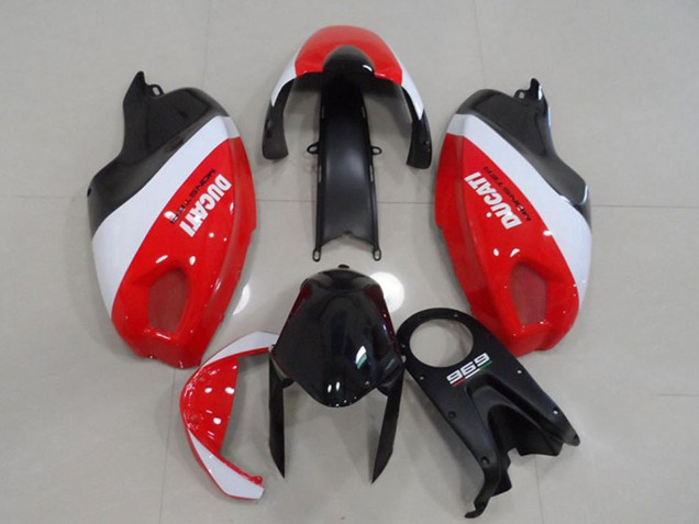 2008-2012 White Red Black Monster Ducati Monster 696 Motorcycle Fairings UK Stores