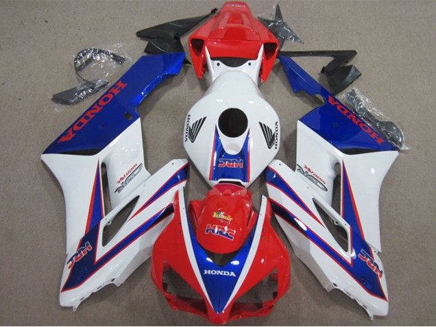 2004-2005 White Red Blue HRC Honda CBR1000RR Motorcycle Fairing Kits UK Stores