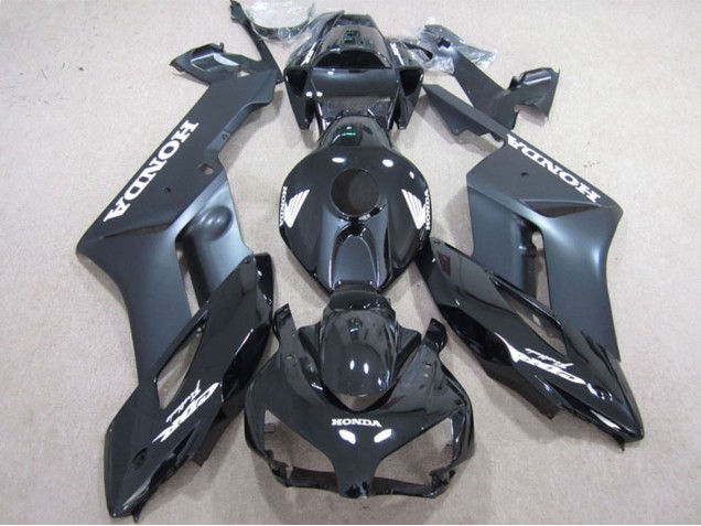 2004-2005 Glossy Black Matte Black White Decals Honda CBR1000RR Motorcycle Fairings UK Stores