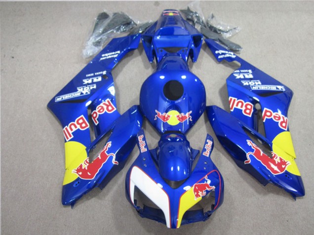 2004-2005 Blue Yellow White Red Bull Honda CBR1000RR Motorcycle Fairings UK Stores