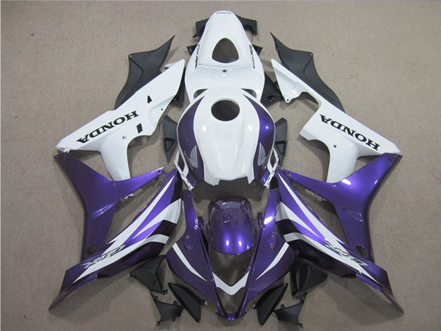 2004-2005 White Purple Honda CBR1000RR Motorcycle Fairings UK Stores