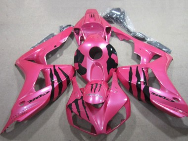 2006-2007 Pink Black Monster Honda CBR1000RR Motorcycle Fairings UK Stores
