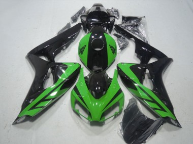 2006-2007 Green Glossy Black Honda CBR1000RR Motorcycle Fairing UK Stores