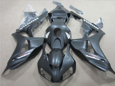 2006-2007 Matte Black White Decal Honda CBR1000RR Motorcycle Fairings UK Stores