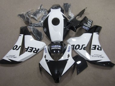 2008-2011 White Glossy Black Repsol Honda CBR1000RR Motorcycle Fairing UK Stores