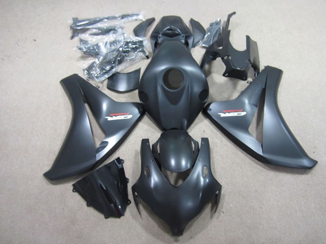 2008-2011 Matte Black Honda CBR1000RR Motorcycle Fairings Kits UK Stores