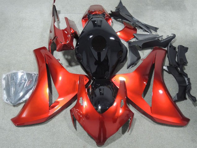 2008-2011 Red Glossy Black Honda CBR1000RR Motorcycle Fairings Kits UK Stores