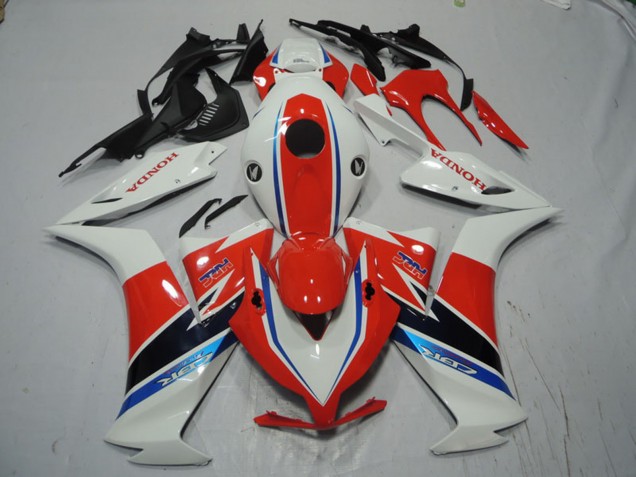 2012-2016 White Red Blue Honda CBR1000RR Motorcycle Fairings Kits UK Stores