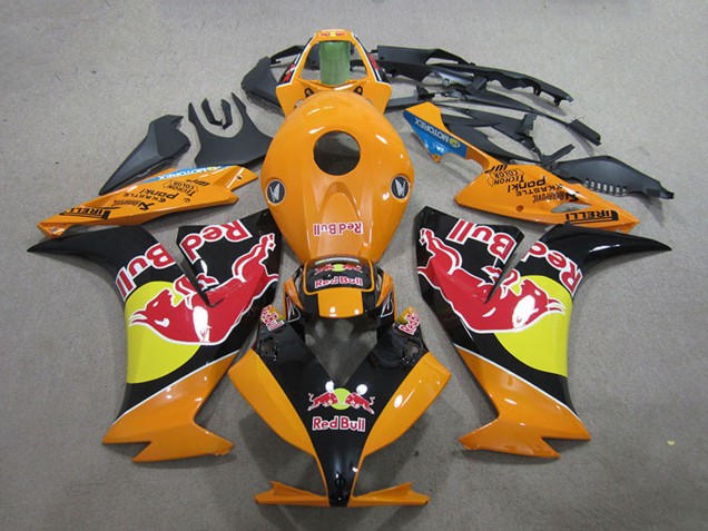 2012-2016 Orange Yllow Glossy Black Red Bull Honda CBR1000RR Motorcycle Fairings UK Stores