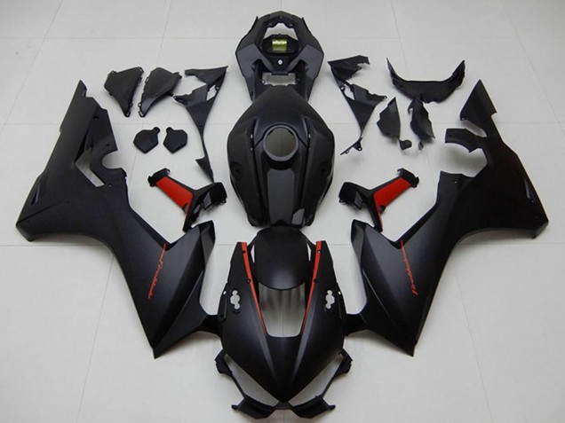 2017-2023 Matte Black Red Honda CBR1000RR Motorcycle Fairing UK Stores