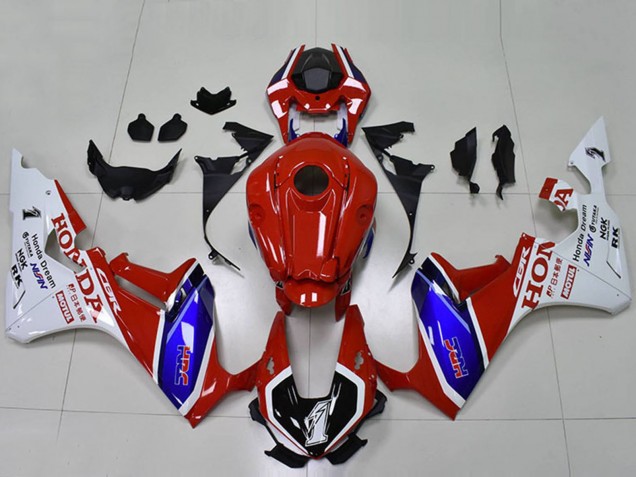 2017-2023 White Red Blue Black HRC Honda CBR1000RR Motorcycle Fairing UK Stores