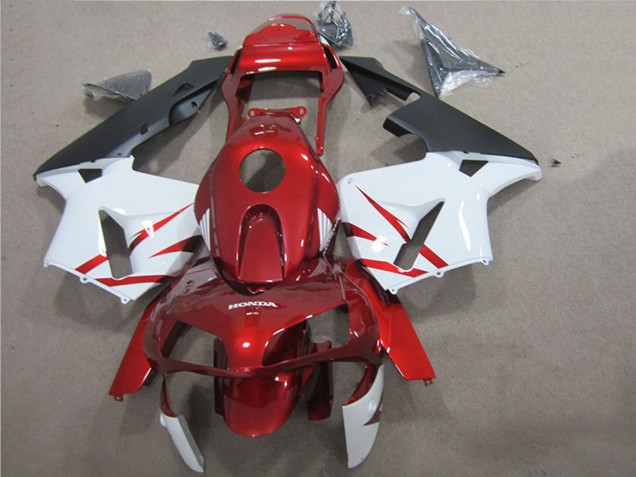 2005-2006 Red White Black Honda CBR600RR Bike Fairings UK Stores