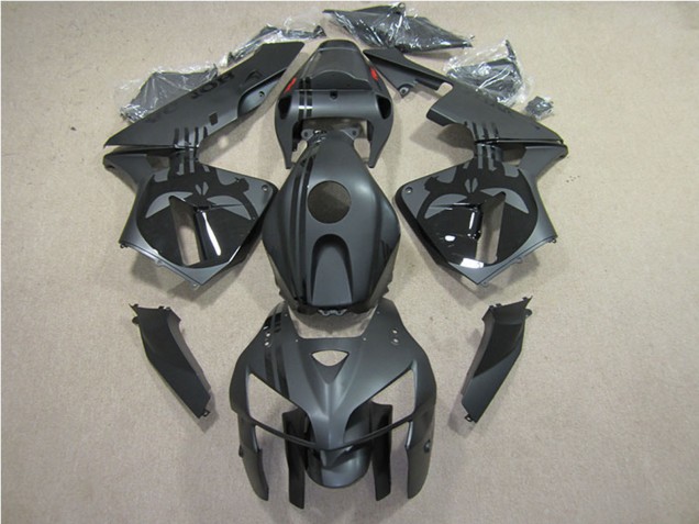 2005-2006 Matte Black Honda CBR600RR Motorcycle Fairing Kits UK Stores