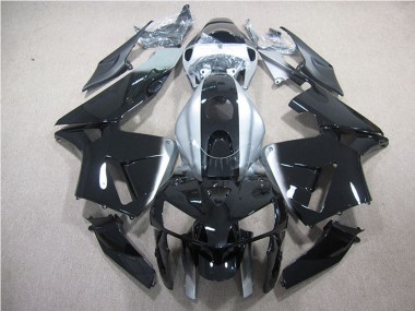 2007-2008 Silver Glossy Black Honda CBR600RR Bike Fairings UK Stores