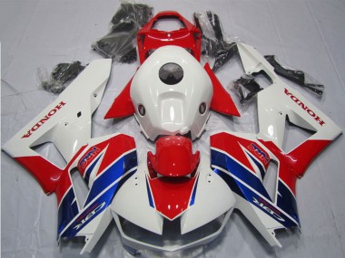 2013-2023 White Red Blue HRC Honda CBR600RR Bike Fairings UK Stores