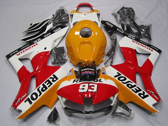2013-2026 Orange White Red Glossy Black Repsol 93 Honda CBR600RR Motorcycle Fairing UK Stores