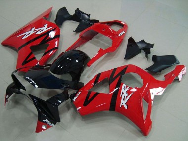 2002-2003 Red Glossy Black Stripe Honda CBR900RR 954 Motorcycle Fairings UK Stores