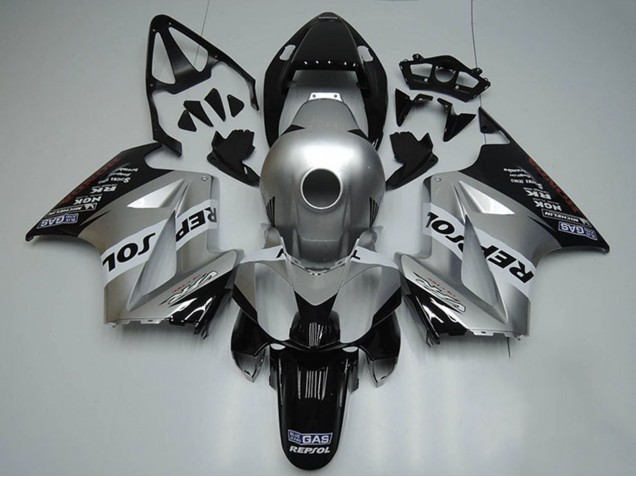 2002-2013 Silver White Glossy Black Repsol Honda VFR 800 Motorcycle Fairings UK Stores