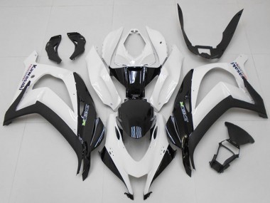 2016-2020 White Black Green Kawasaki ZX10R Motorcycle Fairings UK Stores