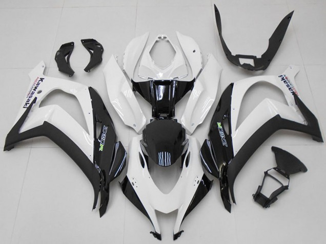 2016-2020 White Black Green Kawasaki ZX10R Motorcycle Fairings UK Stores