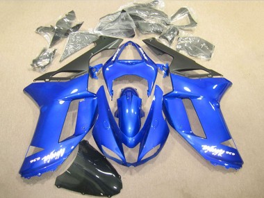 2007-2008 Blue Ninja 636 Kawasaki ZX6R Motorcycle Fairings UK Stores