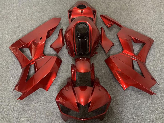 2013-2026 Candy Red and Black Honda CBR600RR Motorcycle Fairings UK Stores