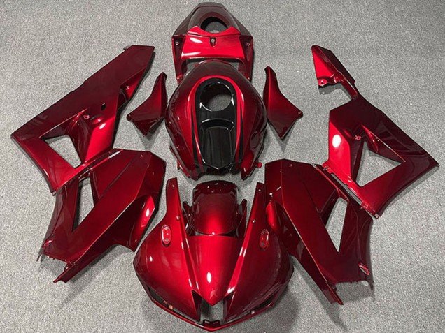 2013-2026 Deep Red Honda CBR600RR Motorcycle Fairings UK Stores