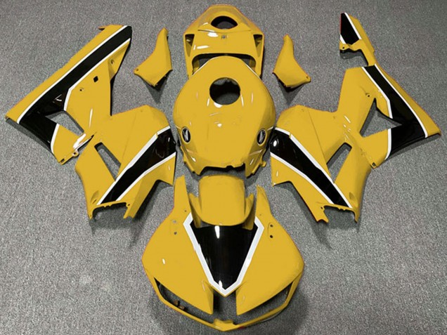 2013-2026 Yellow White Glossy Black Honda CBR600RR Motorcycle Fairings UK Stores