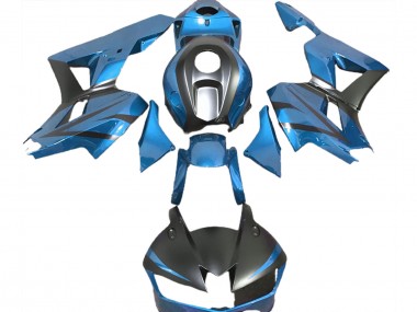 2013-2026 Light Blue Matte Black Honda CBR600RR Motorcycle Fairings UK Stores