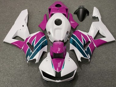 2013-2026 White Pink Emerald Honda CBR600RR Motorcycle Fairings UK Stores
